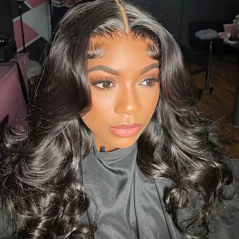 ISEE HAIR Unprocessed Human Hair 5*5 Lace Closure Wigs ...