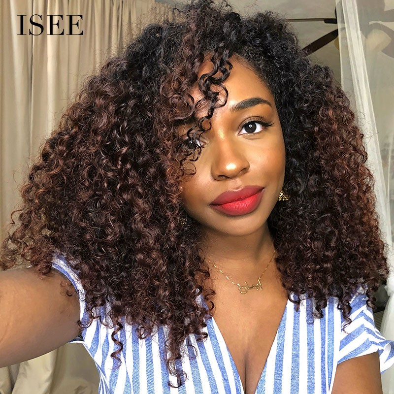 Isee Hair Deep Curly Bundles Deal 9a Grade 100 Human Virgin Hair Unprocessed